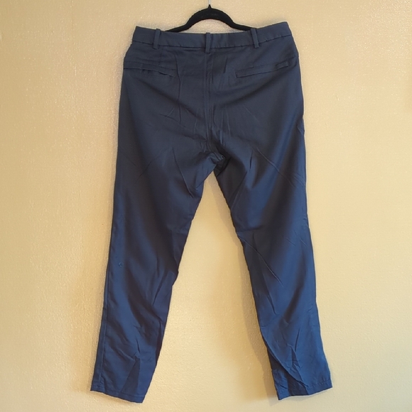 Lululemon Athletica Blue‎ Chinos with Tapered Leg, Size 32 - Picture 7 of 10
